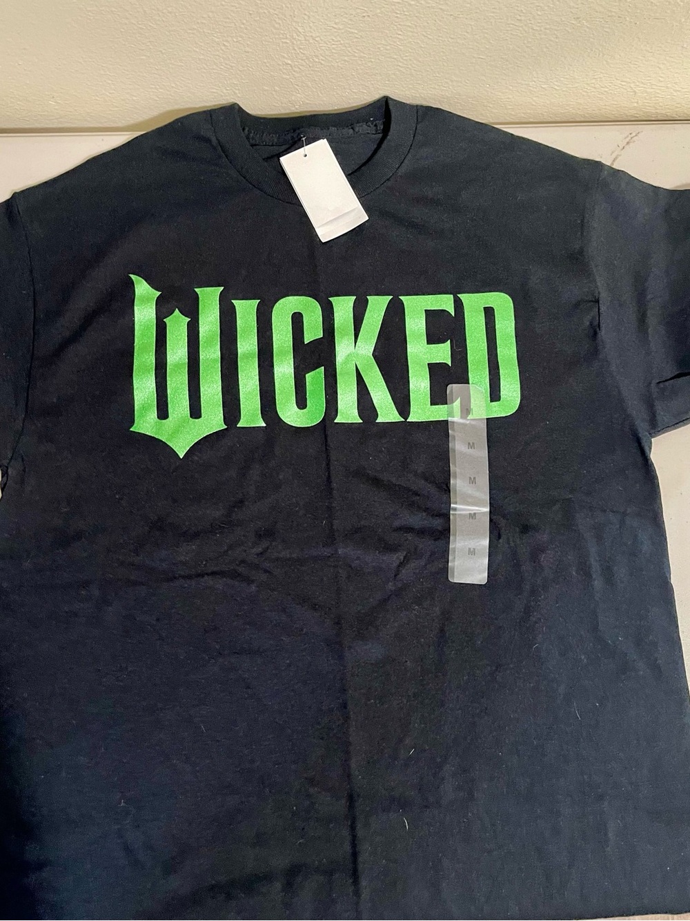 Black short sleeved Wicked tee size M